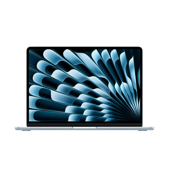 Apple Apple - Portatif MacBook Air 13 po - Puce M4 - SSD 256 Go - Mémoire unifiée 16 Go - Bleu ciel - Anglais
