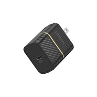 Otterbox - Chargeur Mural PD 20W USB-C - Noir-Rapide et conçu pour durer, profitez jusqu'à 58 % de charge sur votre smartphone en 30 minutes*