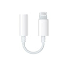 Apple - Adaptateur Lightning pour écouteurs 3,5 mm - blanc-Fiche audio stéréo 3,5 mm