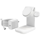 OtterBox - Station de charge sans fil de 15 W avec MagSafe - Blanc-Design légendaire pour Magsafe élégant avec des matériaux premium et une finition résistante aux empreintes digitales