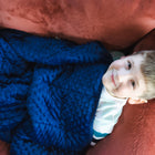 Bouncyband - Couverture sensorielle lestée en polaire douce de 7 lb pour enfants, 56" x 36"-AIDE AU SOMMEIL : Calme et enveloppe naturellement les enfants, leur permettant de se détendre, favorisant un sommeil plus régulier et réparateur