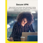 Norton - 360 Premium Antivirus logiciel pour 10 appareils - Includes VPN, PC Cloud Backup et surveillance du Web Dark-Sauvegarde sur l’infonuage jusqu’à 75 Go pour les PC: La sauvegarde automatique sur l’infonuage pour PC permet de stocker et de protéger les fichiers et les documents importants et de prévenir les pertes de données dues à des pannes de disque dur, des vols d’appareil et même des logiciels de rançon. 'Votre appareil doit disposer d’un forfait de données/Internet et être sous tension.