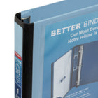 Staples - Reliure Better Binder - 1 po - bleu-Pochette verticale intérieure non collante pour garder les feuilles en place