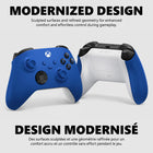 Microsoft - Contrôleur sans fil Xbox Series X - Bleu choc-Nouveau D-pad hybride pour une saisie à la fois precise et familiere