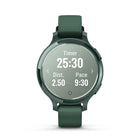 Garmin - Lily 2 Active Jasper Vert avec Bracelet en Silicone-Garantie : 1 an limité par le fabricant