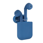 Basic Tech Mini-écouteurs sans fil autonomes - Bleu-Confortable