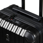 CHAMPS - Ensemble de bagages extensibles  3 pièces - à parois rigides Collection Element - Noir-Poignées supérieures et latérales