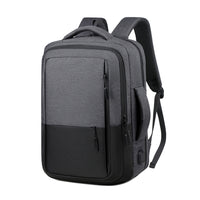 Speedex - Sac à dos étanche multifonctionnel pour ordinateur portable de 15,6 po avec verrou et port de chargement USB - Gris-Conception durable : des fermetures éclair de haute qualité et un matériau imperméable garantissent que votre ordinateur portable reste protégé dans toutes les conditions