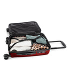 Bugatti -  Nashville -Bagage de cabine rigide de 21 -5 po - Rouge-Coque rigide, légère et résistante fait de plastique recyclé à 100%
