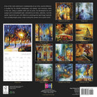 Sellers Publishing Inc. - Calendrier mural 2026 - Impressions of Light - Anglais-En prime : calendrier de septembre à décembre 2025
