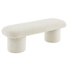 Modway - Orla Chenille recouverte Banc - Crème-8