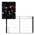 Blueline - 2026 Agenda mensuel Dramatic Floral 14 mois avec couverture imprimée - 11 po x 8-1/2 po - Bilingue-14 mois: décembre 2025 à janvier 2027