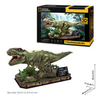 National Geographic - Puzzle 3D Tyrannosaurus Rex-Donne vie à l'ère préhistorique, idéal pour les paléontologues en herbe et les esprits curieux