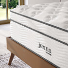 Modway - Jenna 14 po Ressorts et mousse Matelas King-Bobines enveloppées individuellement de 9,84 po