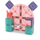 Magna-Tiles - Ensemble de construction magnétique Arbre à chat 13 pièces-Qualité supérieure: Les pièces MAGNA-TILES sont fabriquées à partir de plastique MABS non toxique de qualité alimentaire, sans BPA, sans phtalates et sans latex. Nos aimants sont sélectionnés en ayant les enfants à l’esprit. Les enfants peuvent donc séparer facilement les tuiles pour une construction sûre et sans frustration