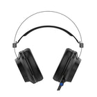 Marvo - Casque de jeu à rétroéclairage RVB avec micro pour PC - Noir-Communication claire : microphone omnidirectionnel réglable avec une excellente sensibilité (-42 dB ± 3 dB) pour un chat vocal d'une clarté cristalline