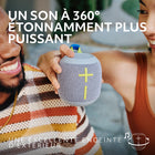 Ultimate Ears - WONDERBOOM 4 enceinte Bluetooth portable et étanche, Bleu-Conçu pour un son stéréo complet - appuie sur le bouton Outdoor Boost lors d'une utilisation en extérieur - utilise le nouveau mode Podcast pour des voix plus riches et plus claires