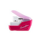 Swingline - Agrafeuses sans agrafes Swingline – rose -L’agrafeuse sans agrafes fonctionne en perforant une pile de papier et en glissant la languette perforée sous la feuille du dessous