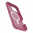 OtterBox - Coque Symmetry à finition douce pour iPhone 16 Pro Max - Rose Foxberry-Ancrages intégrés pour attacher des lanières et des charms