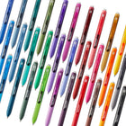 Paper Mate - Stylos gel InkJoy, couleurs Candy Pop, pointe moyenne (0,7 mm), rétractables, 4 unités-4 stylos à pointe moyenne (0,7 mm)