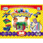 Popular Playthings - Ensemble géant Playstix de 80 pièces-Support STEM