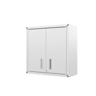Manhattan Comfort - Ensemble de 2 armoires de garage modernes Fortress 30" - Blanc-9