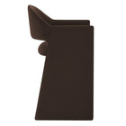 Modway - Talia 37 pouces Cuir végane Tabouret de comptoir - Marron chocolat-Siège/dossier rembourré fixe