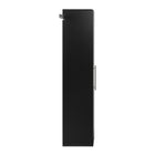 Prepac - Armoire de rangement étroite HangUps de 15 po - noir-Capacité de poids total 100 lb 20 lb par étagère