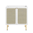 Modway - Chaucer 30" Vanette de salle de bain - Blanc blanc-8