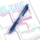 Pentel - EnerGel-X Rétractable Stylo à Encre Gel - (0,5mm) Pointe Aiguille - Encre Bleu Marin-Doté d’une prise unique et douce pour un meilleur contrôle.