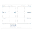 Quo Vadis - 2026 Sapa X Agenda Semainier Toscana - 3.5 po x 5.5 po - couleurs variées - Français-2 pages blanches de notes à la fin de chaque mois