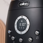 Salton - cafetière numérique de 12 tasses NuRetro - noir minuit-Fonctions « Pause et service » pour se verser une première tasse rapidement et « Maintien au chaud » pour conserver la température du café pendant jusqu’à 2 heures.
