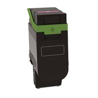 Ecotone Lexmark 75M10M0 Cartouche de toner remanufacturée - Rendement standard - Magenta-Produit des couleurs éclatantes et uniformes pour des documents professionnels