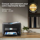 Epson - T222 Cartouche d'encre - Capacité standard - Cyan-Le système d’impression Epson est particulièrement conçu pour être utilisé avec les encres d’origine Epson. L’utilisation d’encres non authentiques peut entraîner des dommages qui ne sont pas couverts par la garantie limitée de l’imprimante