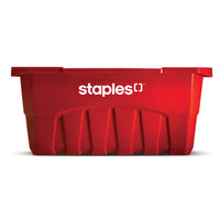 Staples - Le bac rouge réutilisable, Anglais-Soutenez local: Fièrement fabriqué au Canada
