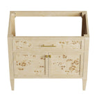 Modway - Elysian 36" Armoire de toilette de salle de bain (lavabo non inclus) - Bourgogne-7