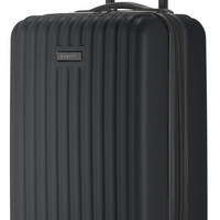 Bugatti - Valise de cabine rigide 21,5 po de la collection Tokyo - Noir-Fabriqué en ABS/PC