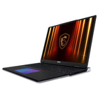 MSI - Ordinateurs portables de jeu TITAN 18 HX AI 18 po UHD+, Intel Ultra 9-285HX,RTX 5090,4To SSD,96Go RAM,Win11 Pro,Noir foncé-Taille et type de RAM: DDR5 96 Go