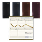 Brownline - 2027 agenda de poche hebdomadaire Executive avec reliure cousue – 6 7/8 po x 3 3/16 po – couleurs assorties – trilingue-12 mois: janvier 2027 à décembre 2027