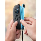 Nintendo - Dragonnes Joy-Con pour manettes Joy-Con 2 – Bleu clair / Rouge clair – Lot de 2-Compatible uniquement avec la console Nintendo Switch 2