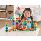 Learning Resources - Ensemble de construction pour débutants Gears! Gears! Gears!-Comprend 95 pièces de plastique robuste qui s’emboîtent et qui sont compatibles avec tous les autres ensembles de construction Gears! Gears! Gears!MD