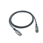 BlueDiamond - Câble Pro Display Port 1.4 vers HDMI 2.1 UHD 8K - 15 pieds - Gris-Plage dynamique élevée (HDR) : Compatible avec tous les appareils et écrans HDR pour prendre en charge l'optimisation de contraste la plus avancée