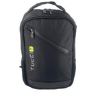 Tucci Italy - Sac à dos portable CITY RIDER - Moyen - Noir-Stockage rembourré pour ordinateurs portables – S’adapte en toute sécurité aux portables jusqu’à 16 pouces