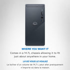 Dell - Ordinateur de bureau Inspiron 3030 reconditionné - Intel i7-14700 - 32 Go RAM - SSD 1 To - Windows 11 Pro-Ensemble Prêt à l'Emploi : Livré avec Windows 11 Famille et un clavier et une souris sans fil Dell, offrant une installation immédiate.