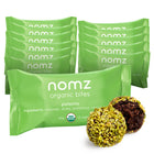 nomz - bouchées énergétiques à la pistache bio - 40g - paquet de 12-Végétalien