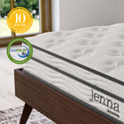 Modway - Jenna 6 po Ressorts et mousse Matelas Queen-CertiPUR-US Certifié