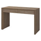 Hudson&Canal - Bureau Pembroke 48'' - Chêne gris vieilli-La capacité de poids maximale est de 40 lb, chaque tiroir peut contenir 15 lb
