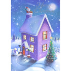 Rosedale - Cartes de souhaits Noël 5-1/2 po x 8 po / Enveloppes - paquet de 12-Cartes de souhaits qualité boutique