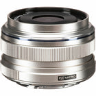 Olympus - Objectif M.Zuiko Digital 17mm f/1.8 - Argent-F1.8 Ouverture maximale