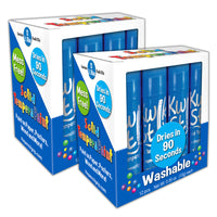 Kwik Stix - TPG60070-2 Bâtons de peinture à la tempera solide - paquet de couleur unique - bleu clair - 12 par paquet - 2 paquets-Des Kwik Stix individuels de différentes couleurs pour ceux que vous utilisez le plus !